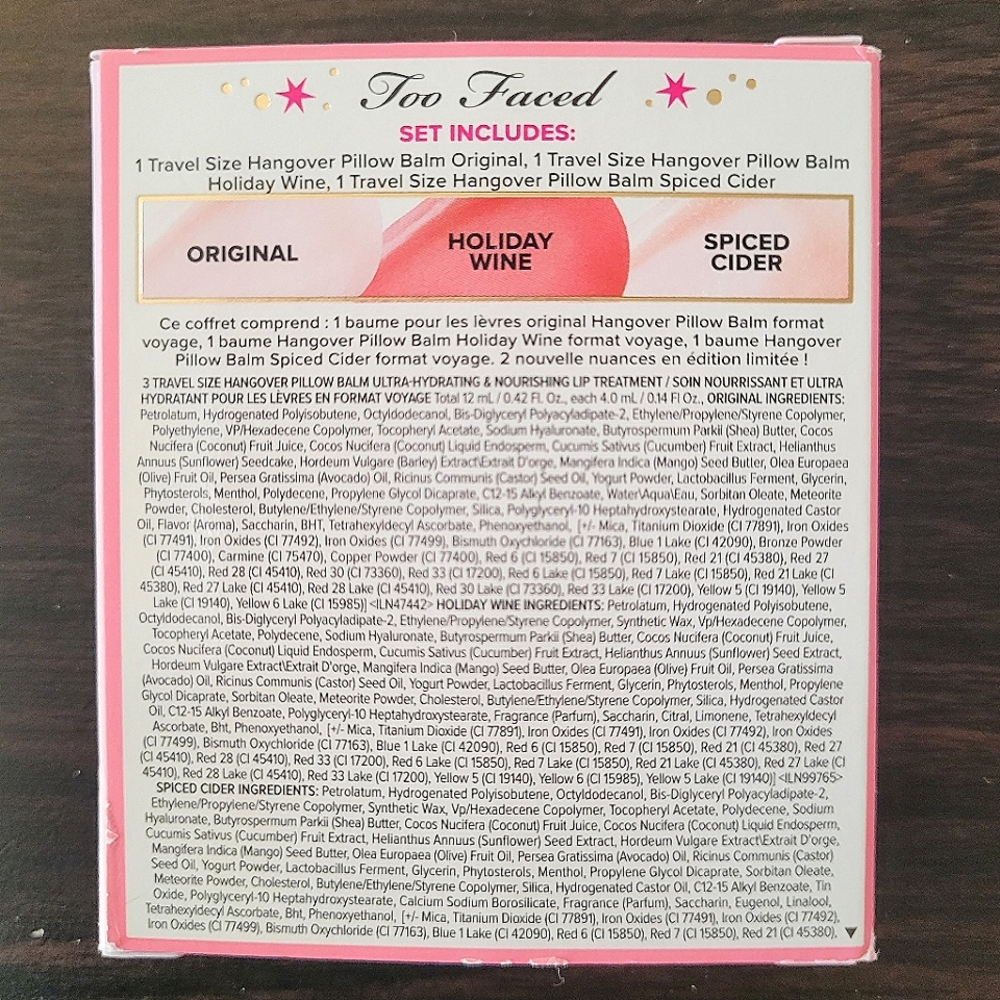 Too Faced Pillow Balm - Warm & Spicy - Picture 2 of 3